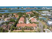 Beautiful waterfront townhomes overlooking Boca Ciega Bay and the Intracoastal Waterway at 14506 Alejo Ct, Seminole, FL 33776