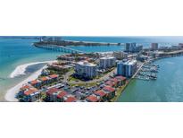 Beautiful waterfront condo community with boat docks and stunning views of the ocean and skyline at 855 Bayway Blvd # 703, Clearwater Beach, FL 33767