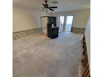Spacious kitchen area with appliance hookups ready for customization and renovation at 1234 11Th Se Cir, Largo, FL 33771