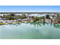 Beautiful waterfront property with private boat dock perfect for relaxing and enjoying scenic water views at 425 12Th Ave, Indian Rocks Beach, FL 33785