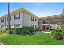 Beautiful exterior of home with lovely landscaping, trimmed hedges, and lush green grass at 2207 S Carolina Ave # 7, Tampa, FL 33629
