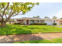 Charming single-story home featuring a well-maintained lawn, mature tree, and inviting curb appeal at 2854 60Th N St, St Petersburg, FL 33710