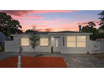 Charming single-story home with a well-maintained front yard and paver driveway, newly renovated at 5405 59Th N St, St Petersburg, FL 33709