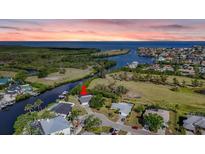 Waterfront home with pool boasts Gulf access and picturesque views of the surrounding landscape at 925 Eagle Ln, Apollo Beach, FL 33572