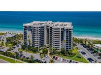 Stunning beachfront condo building with lush landscaping and beautiful ocean views at 1600 Gulf Blvd # 514, Clearwater Beach, FL 33767