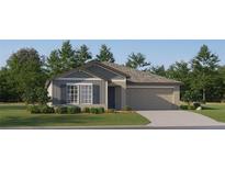 Charming single-story home with neutral siding, manicured lawn, and an attached two-car garage at 6508 Propel Run, New Port Richey, FL 34655