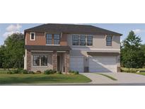 Charming two-story home with stone accents and a three-car garage at 11515 E 69Th Pl, Palmetto, FL 34221