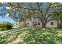 Charming single-story home with a lush green lawn and mature shade tree in a desirable neighborhood at 526 36Th Ne Ave, St Petersburg, FL 33704