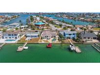 Waterfront homes featuring private docks and easy ocean access for boating and recreational activities at 600 115Th Ave, Treasure Island, FL 33706