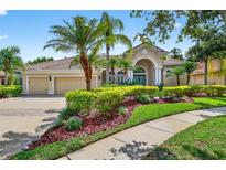 Charming home featuring a well-maintained lawn and mature trees at 17203 Talence Ct, Tampa, FL 33647