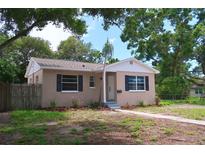 Charming single-story home with a well-maintained lawn and inviting front entrance at 4572 33Rd N Ave, St Petersburg, FL 33713