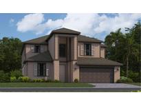 Charming two-story home with a two-car garage and well-manicured lawn at 3531 Night Star Ter, Parrish, FL 34219