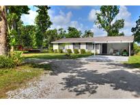Charming single-story home featuring a large front yard and ample parking space at 12631 Hobson Simmons Rd, Lithia, FL 33547