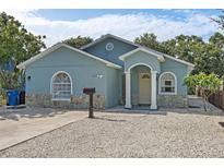 Charming one-story home with a stone facade and well-maintained landscaping at 3201 36Th N Ave, St Petersburg, FL 33713