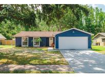 Charming single story home with a 2 car garage, and mature landscaping at 5346 Black Pine Dr, Tampa, FL 33624