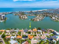 Beautiful waterfront home with stunning coastal views and dock access to the water at 1135 81St S St, St Petersburg, FL 33707