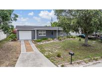 Charming single-story home featuring a well-maintained lawn and inviting curb appeal at 3625 Oakhurst Dr, Holiday, FL 34691