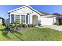 Charming single-Gathering home with well-manicured lawn and two-car garage at 1332 Ocean Spray Dr, Ruskin, FL 33570