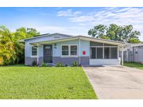 Charming single-story home with a well-maintained lawn and welcoming curb appeal at 487 49Th N Ave, St Petersburg, FL 33703
