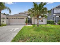 Charming single-story home with well-maintained lawn and inviting curb appeal at 3718 Beneraid St, Land O Lakes, FL 34638