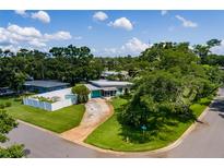 Charming single-story home featuring a spacious yard, inviting pool area, and a modern design at 3700 56Th N St, St Petersburg, FL 33710