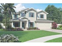 Two-story Craftsman home with a charming front porch at 1298 Almaria Ct, Palm Harbor, FL 34683