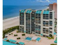 Stunning beachfront condo building with a pool, beach access and beautiful Gulf views at 1380 Gulf Blvd # 1008, Clearwater Beach, FL 33767