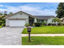 One-story home with a spacious yard at 8530 Braxton Dr, Hudson, FL 34667