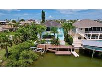 Waterfront home with dock and spacious backyard at 4260 Columbus Dr, Hernando Beach, FL 34607