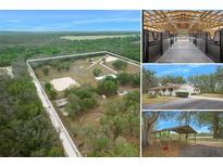 Rural property with house, barn, riding arena, and pastures at 4148 Batten Rd, Brooksville, FL 34602