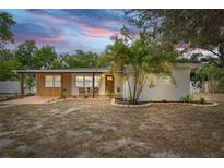 Charming ranch home with updated exterior and landscaped front yard at 1108 66Th Nw St, Bradenton, FL 34209
