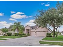 Beautiful two-story house with a three car garage at 13517 Hunters Point St, Spring Hill, FL 34609