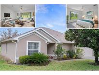 Charming one-story home featuring well-manicured landscaping and a neutral color palette at 7292 Sherman Hills Blvd, Brooksville, FL 34602