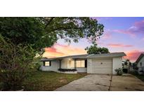 Charming single-story home featuring a well-manicured lawn and inviting curb appeal at 5706 Mockingbird Dr, New Port Richey, FL 34652