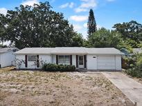 Charming single-story home with a well-maintained exterior, classic shutters, and a one car attached garage at 4388 Craftsbury Dr, New Port Richey, FL 34652