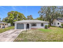 Charming single-story home with a well-maintained front yard and a one car garage at 10139 Carrin Rd, Spring Hill, FL 34608