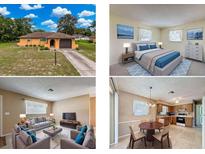 Charming one-story home with a well-manicured lawn and a paved driveway leading to an attached garage at 11094 Auburndale St, Spring Hill, FL 34609