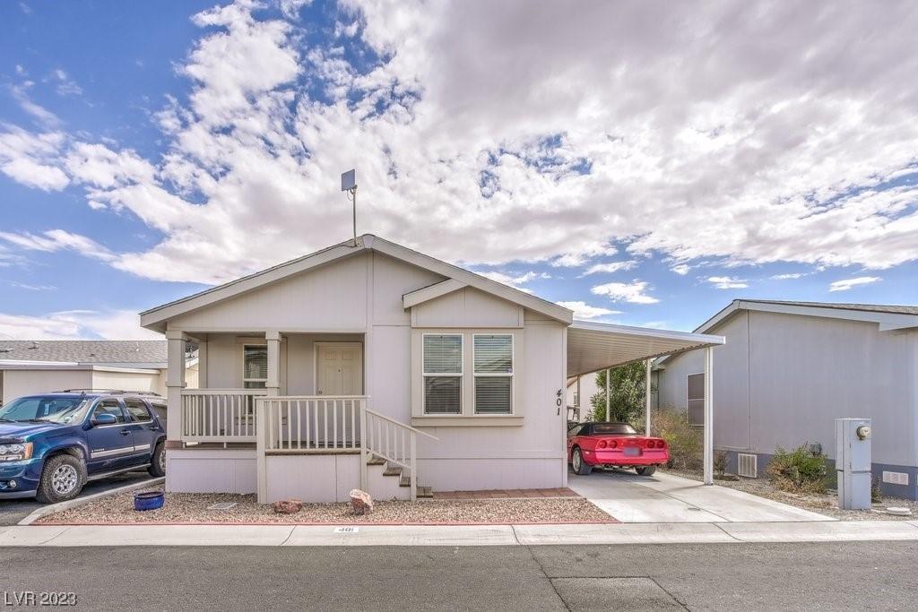 Photo one of 401 Riviera Dr Pahrump NV 89048 | MLS 2515119