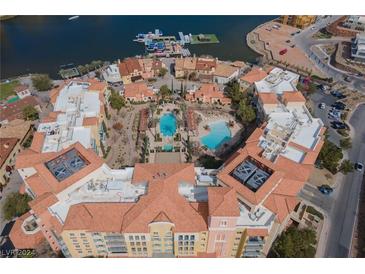 Luxury condos with pool and lake views at 30 Strada Di Villaggio # 248, Henderson, NV 89011