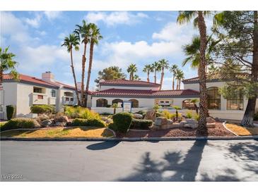 Community center with landscaping and a welcoming atmosphere at 8455 W Sahara Ave # 287, Las Vegas, NV 89117