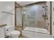 Clean bathroom with shower/tub combo at 9101 Alta Dr # 204, Las Vegas, NV 89145