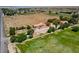 Aerial view of a house with large lot and surrounding desert landscape at 2200 N Moapa Valley Blvd, Logandale, NV 89021