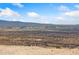 Stunning panoramic view of Las Vegas from a potential homesite at 1124 Alpine Ledge Dr, Henderson, NV 89012