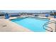 Rooftop pool with lounge chairs and hot tub at 150 Las Vegas Blvd # 1601, Las Vegas, NV 89101