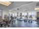 Modern gym with city views and cardio machines at 150 Las Vegas Blvd # 1601, Las Vegas, NV 89101