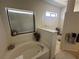 Relax in this bathroom, featuring a soaking tub and separate shower at 1458 Palm Dr, Laughlin, NV 89029