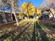 Landscaped courtyard with autumn leaves at 7730 Secret Shore Dr # 207, Las Vegas, NV 89128