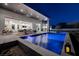 Luxury pool with patio and house view at 1 Boulderback Dr, Henderson, NV 89012