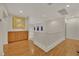 Bright hallway with hardwood floors and built-in storage at 167 Rising Mesa Ct, Henderson, NV 89012