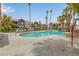 Inviting community pool with ample lounge chairs at 8600 W Charleston Blvd # 2056, Las Vegas, NV 89117